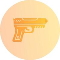 icono de vector de pistola