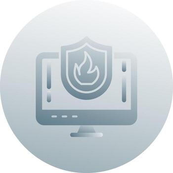 icono de vector de firewall
