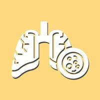 Lung Cancer Vector Icon