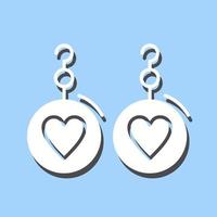 Earrings Vector Icon