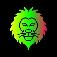 Lion Vector Icon