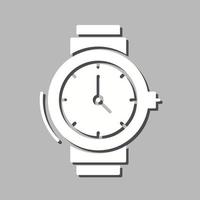 icono de vector de reloj de pulsera