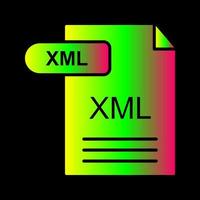 XML Vector Icon