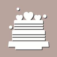 Wedding Cake Vector Icon