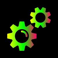 Gears Vector Icon