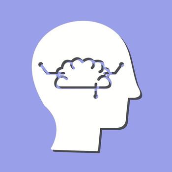 Thinking Vector Icon