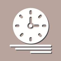 Time Management Glyph Icon vector