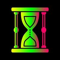 icono de vector de reloj de arena