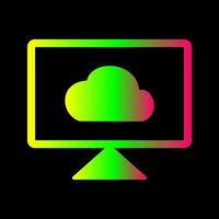 Cloud System Vector Icon