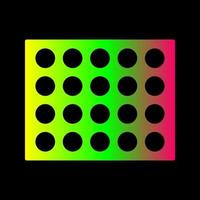 Colored Palette Vector Icon