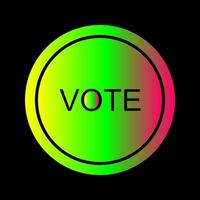 Vote Link Vector Icon