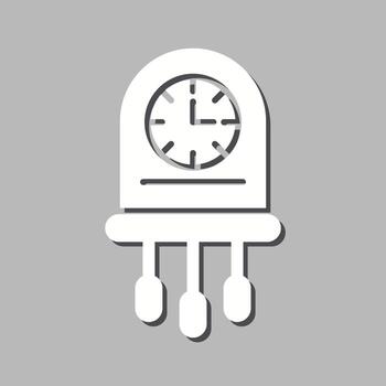 icono de vector de reloj
