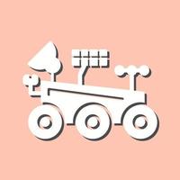 Mars Rover Vector Icon