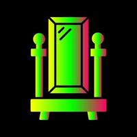 Floor Mirror Vector Icon