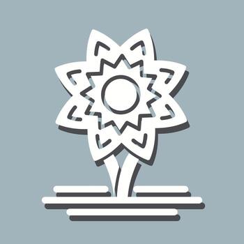 icono de vector de narciso