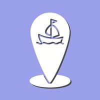 Shipping Location Vector Icon