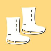 Unique Boots Vector Icon