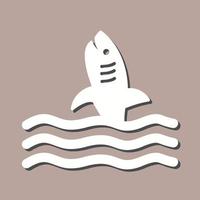 Dangerous Shark Vector Icon