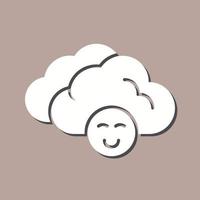 Cloudy Vector Icon