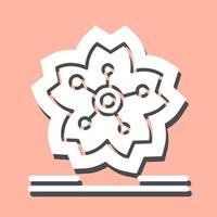 Cherry Blossom Vector Icon