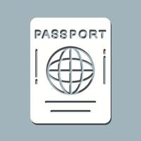 Passport Vector Icon