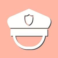 Police Hat Vector Icon