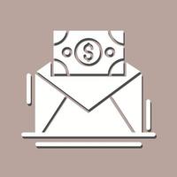 Mail Coin Vector Icon