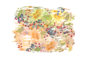 Flower Sublimation Clipart PNG