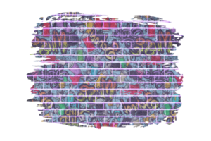 graffiti steen muur sublimatie clip art PNG