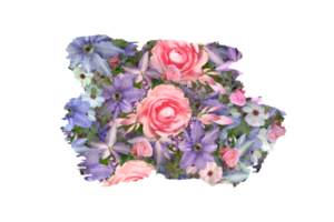 Flower Sublimation Clipart PNG