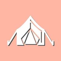 Tent Vector Icon