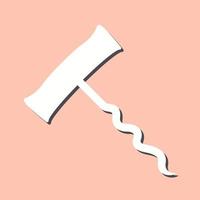 Unique Corkscrew Vector Icon