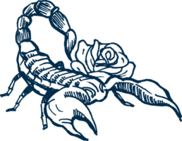 zodiaken hand dragen symbol konst emblem illustration png