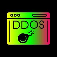 Ddos Attack Vector Icon