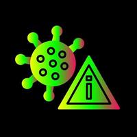 icono de vector de coronavirus