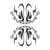 illustration av en stam- tatuering med en estetisk form. perfekt för klistermärken, kläder klistermärken, hattar, skor, affischer, banderoller, bok täcker, ikoner png