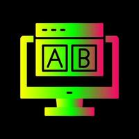 AB Testing Vector Icon