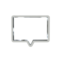 Realistic Frame 3D Rendering png