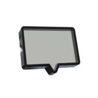 Realistic Frame 3D Rendering png