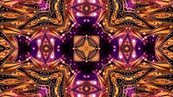 Mandala Luxury with Glow Effect photo