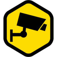 pegatina cctv cámara logo símbolo icono png