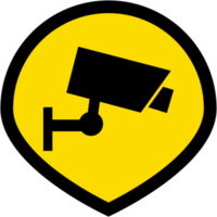 Sticker CCTV Camera logo symbol Icon png