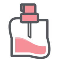 parfym flaska estetisk teckning logotyp symbol png