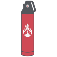 Portable Mini Fire extinguisher Emergency Model png