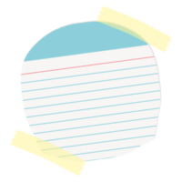 Sticky Paper Note Duct Washi Tape Bullet Journal png