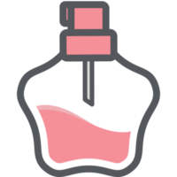 Parfüm Flasche ästhetisch Zeichnung Logo Symbol png