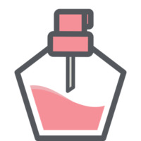 Parfüm Flasche ästhetisch Zeichnung Logo Symbol png
