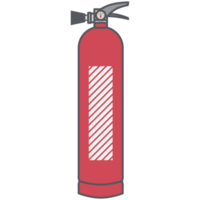 tragbar Mini Feuer Feuerlöscher Notfall Modell- png