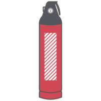 Portable Mini Fire extinguisher Emergency Model png