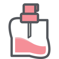 parfum bouteille esthétique dessin logo symbole png